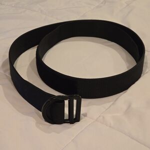 5.11 Tactical Black Webbing Belt with D-Ring Buckle